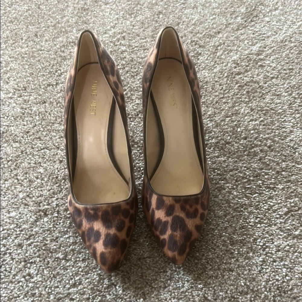 Nine West Leopard Print Women's Pumps NWT